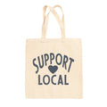 Support Local Heart Tote Bag