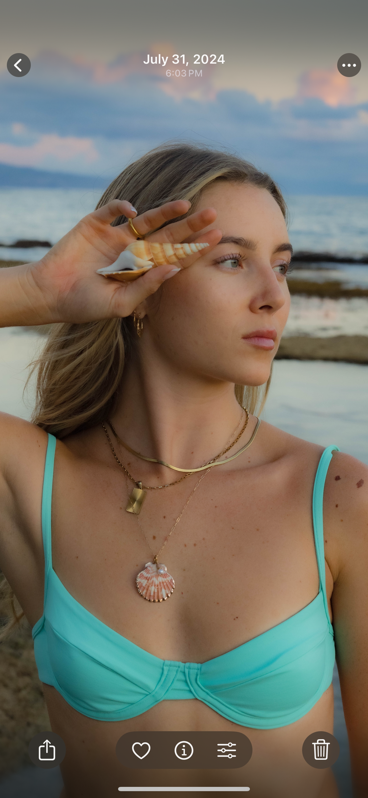 Lily Bikini Top - Seafoam