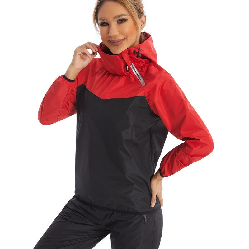 Unisex Quick-Dry Hooded Yoga Tracksuit Set