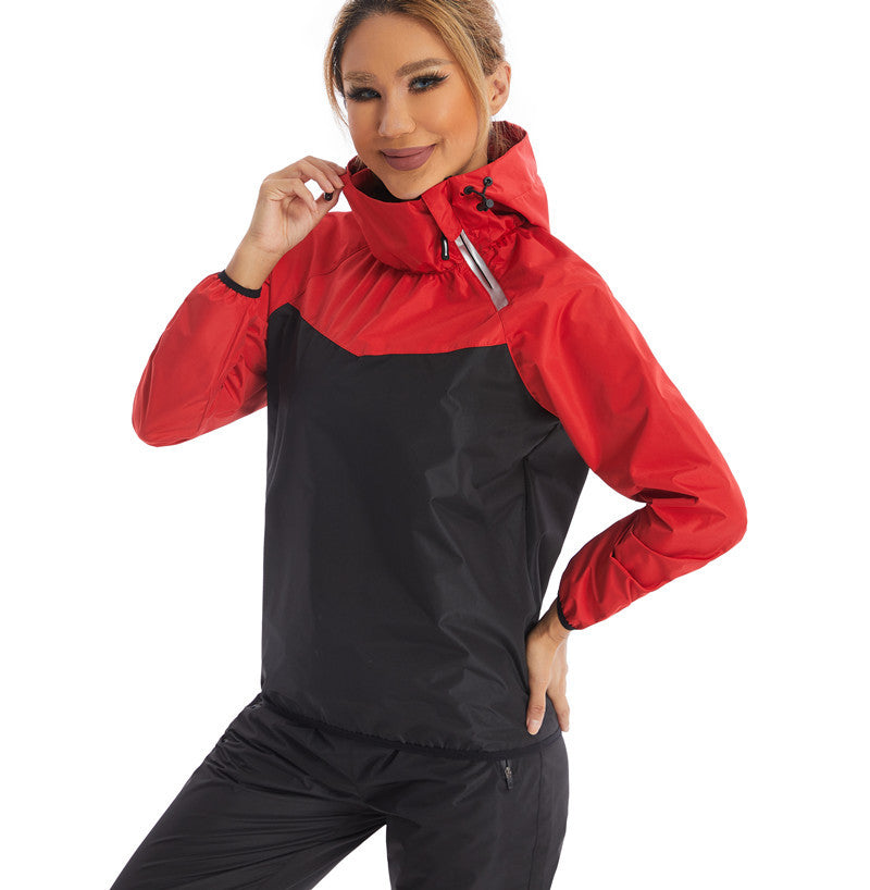 Unisex Quick-Dry Hooded Yoga Tracksuit Set