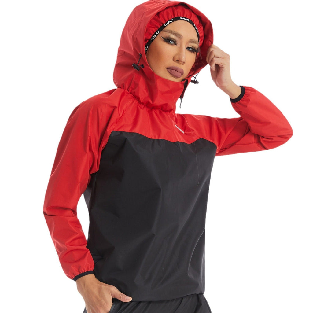Unisex Quick-Dry Hooded Yoga Tracksuit Set
