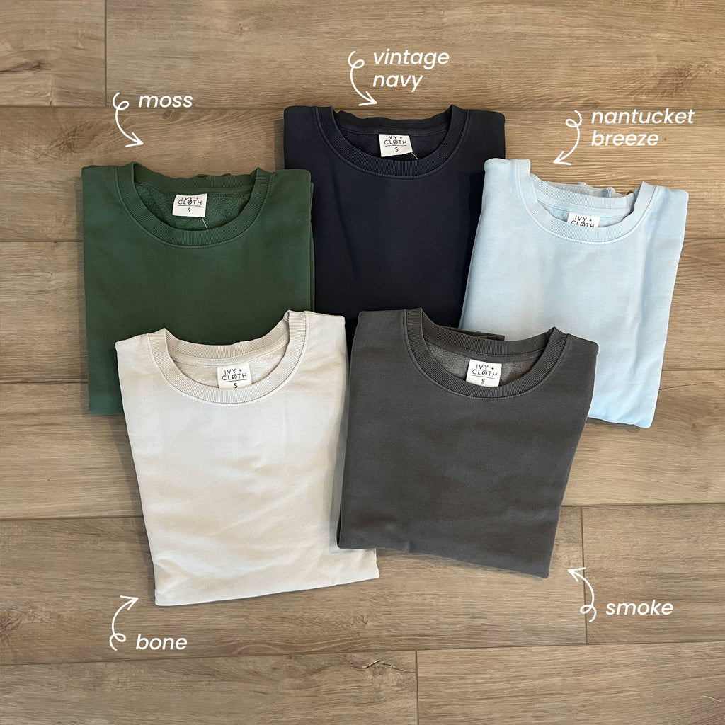 Myrtle Oversized Boxy Crew