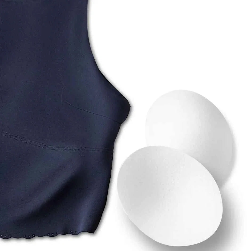 Women’s High Neck Racerback Yoga Tank Top Bra