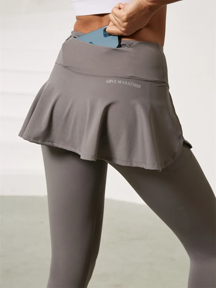 Women High Waist Skirts Legging