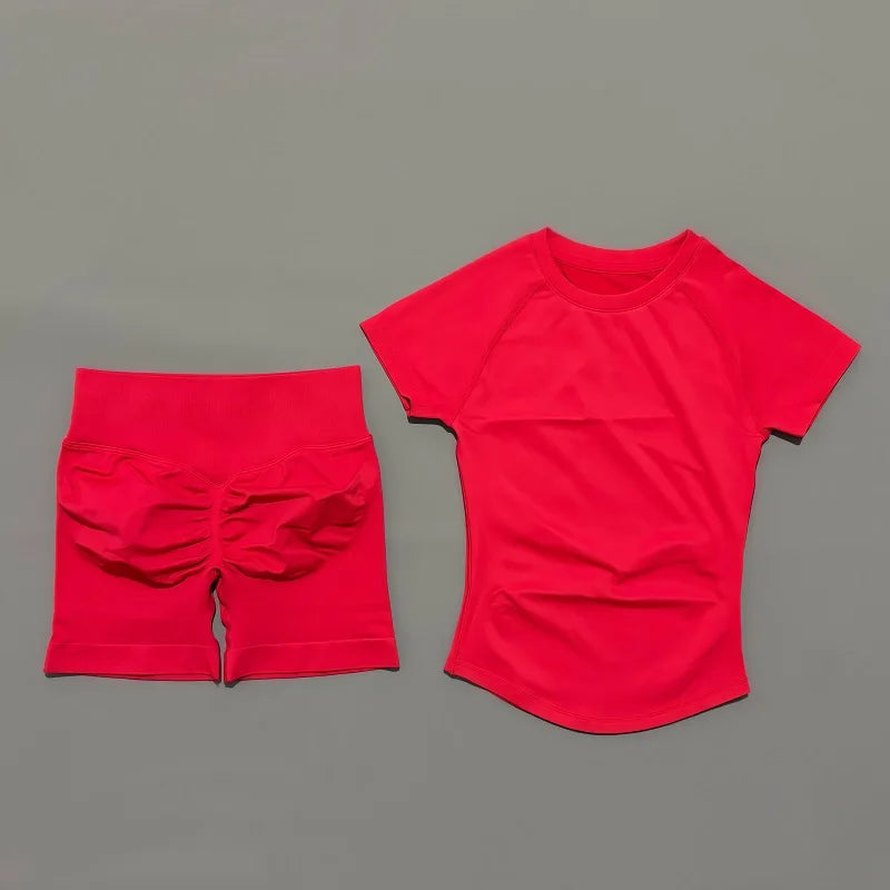 2-Piece Seamless Yoga & Fitness Set for Women