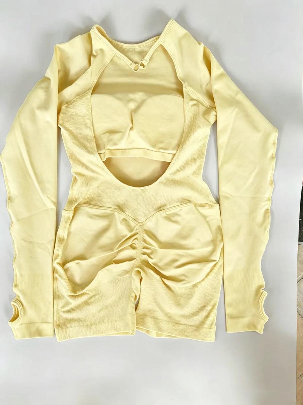 Women’s Seamless Backless Activewear Bodysuit