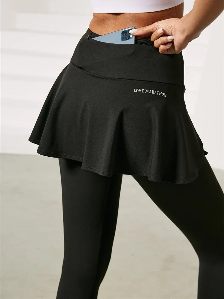 Women High Waist Skirts Legging