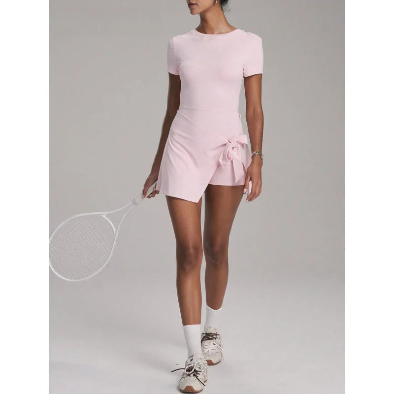 FUBEIKE Anti-Exposure Sports Dress