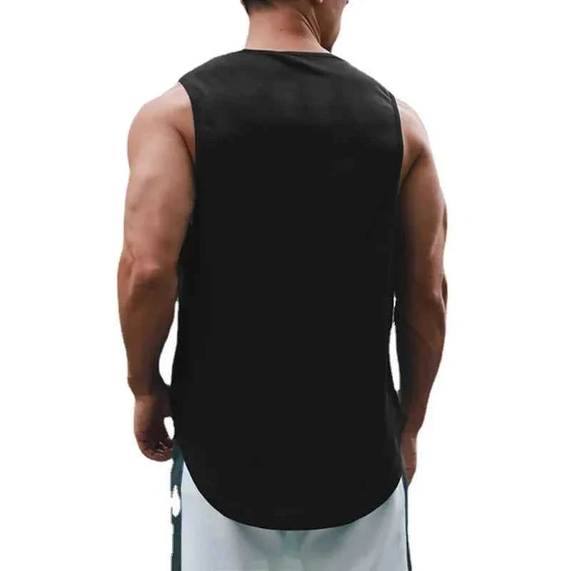 BreezeFit Men's Quick-Dry Gym Tank Top
