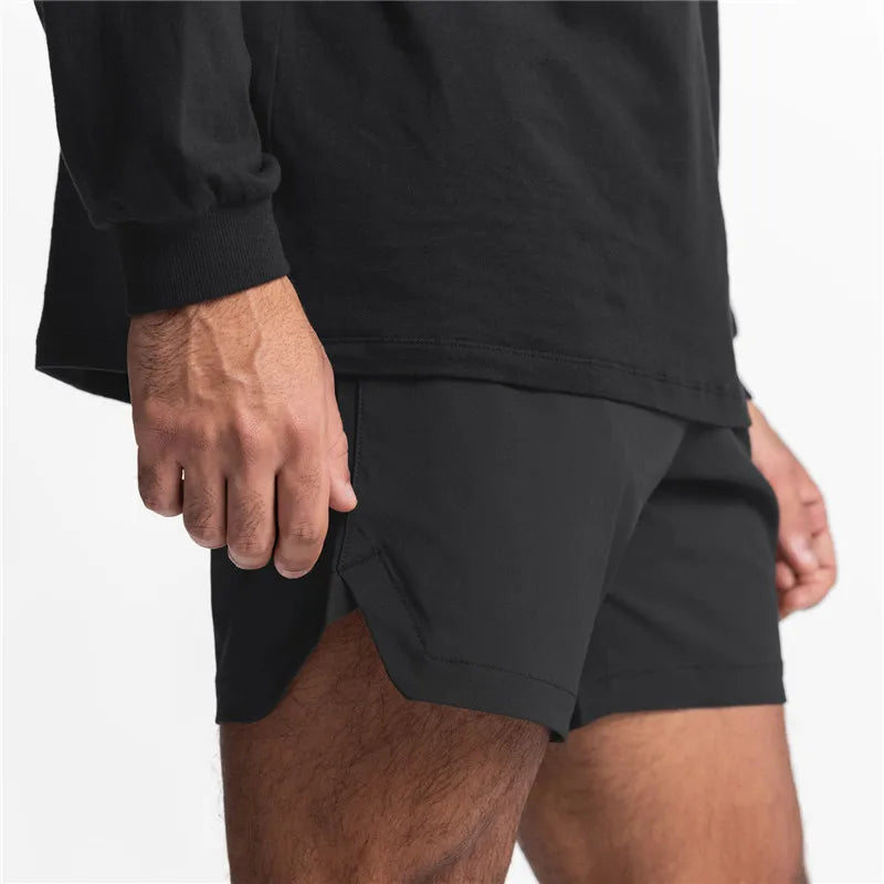 Men's Running Shorts Men Sports Quick Dry