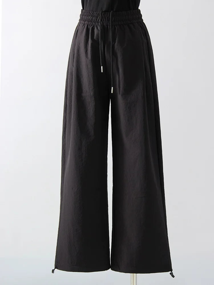 ChicEase High Waist Wide Leg Joggers