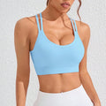 Yoga Sports Bras Push Up Gym Crop Tops
