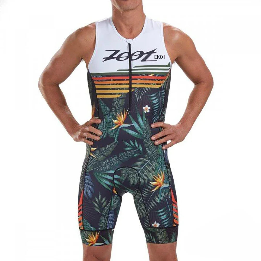 Zootekoi Triathlon Men's Breathable Sleeveless Jacket