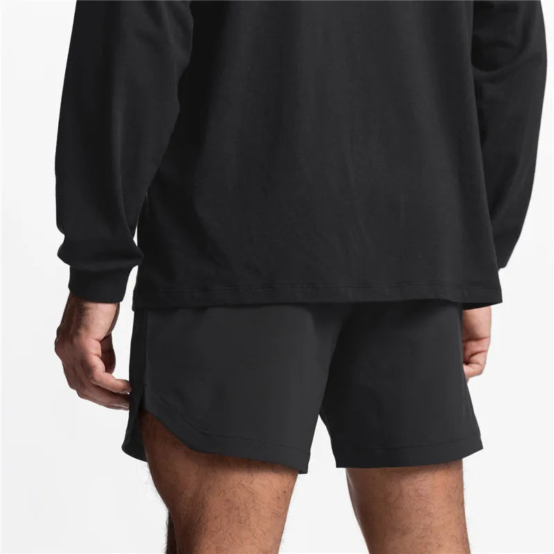 Men's Running Shorts Men Sports Quick Dry
