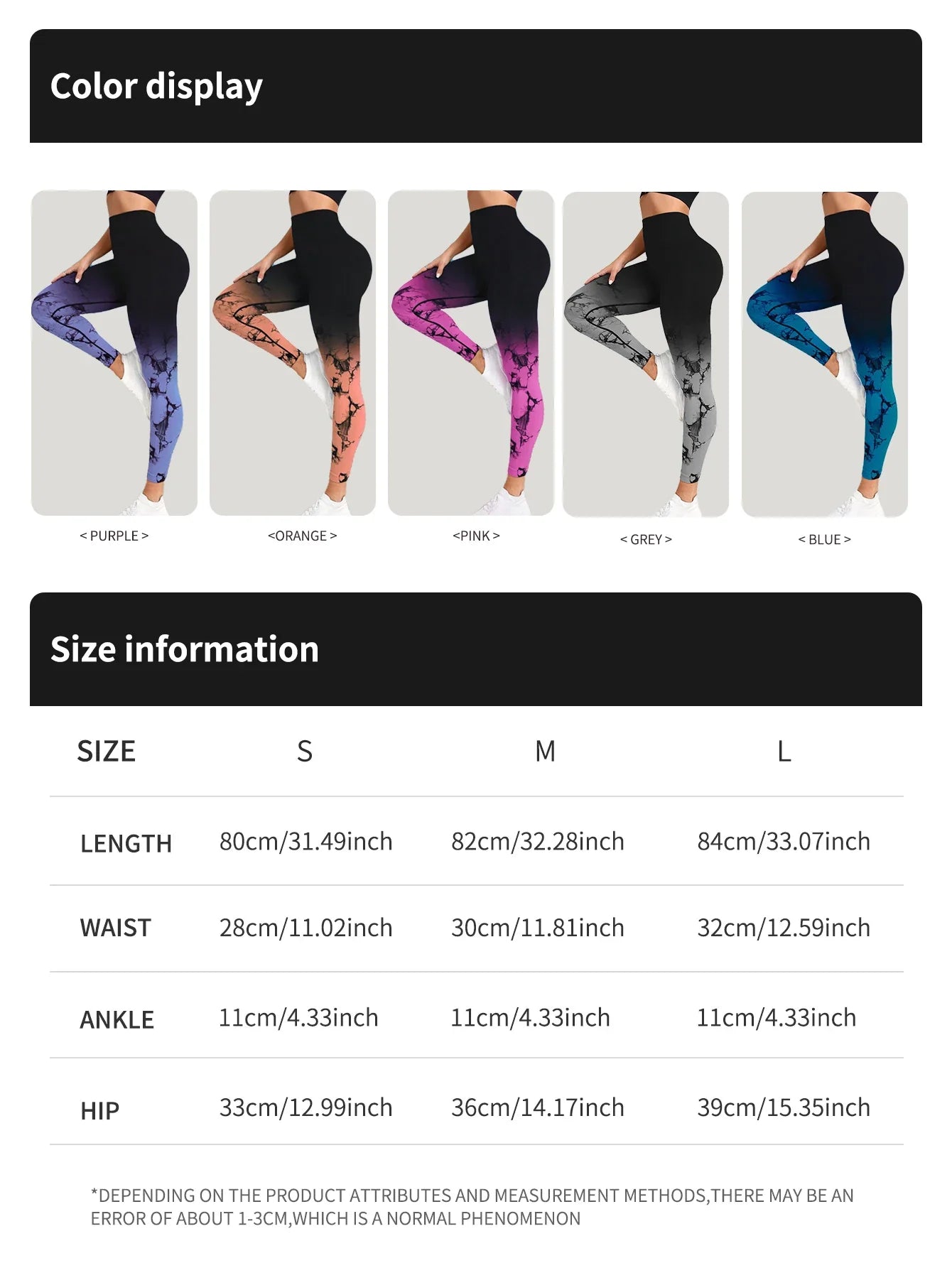 VibrantFlex Seamless Tie Dye Leggings