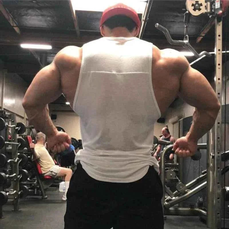 Men's Cotton Gym Muscle Tank Top Vest