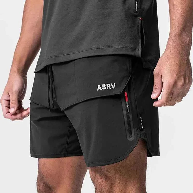 Men's Quick-Dry Gym Running Shorts