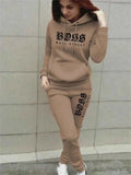 Women's Luxury Hoodie & Sweatpant Tracksuit