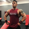 Men's Cotton Gym Muscle Tank Top Vest