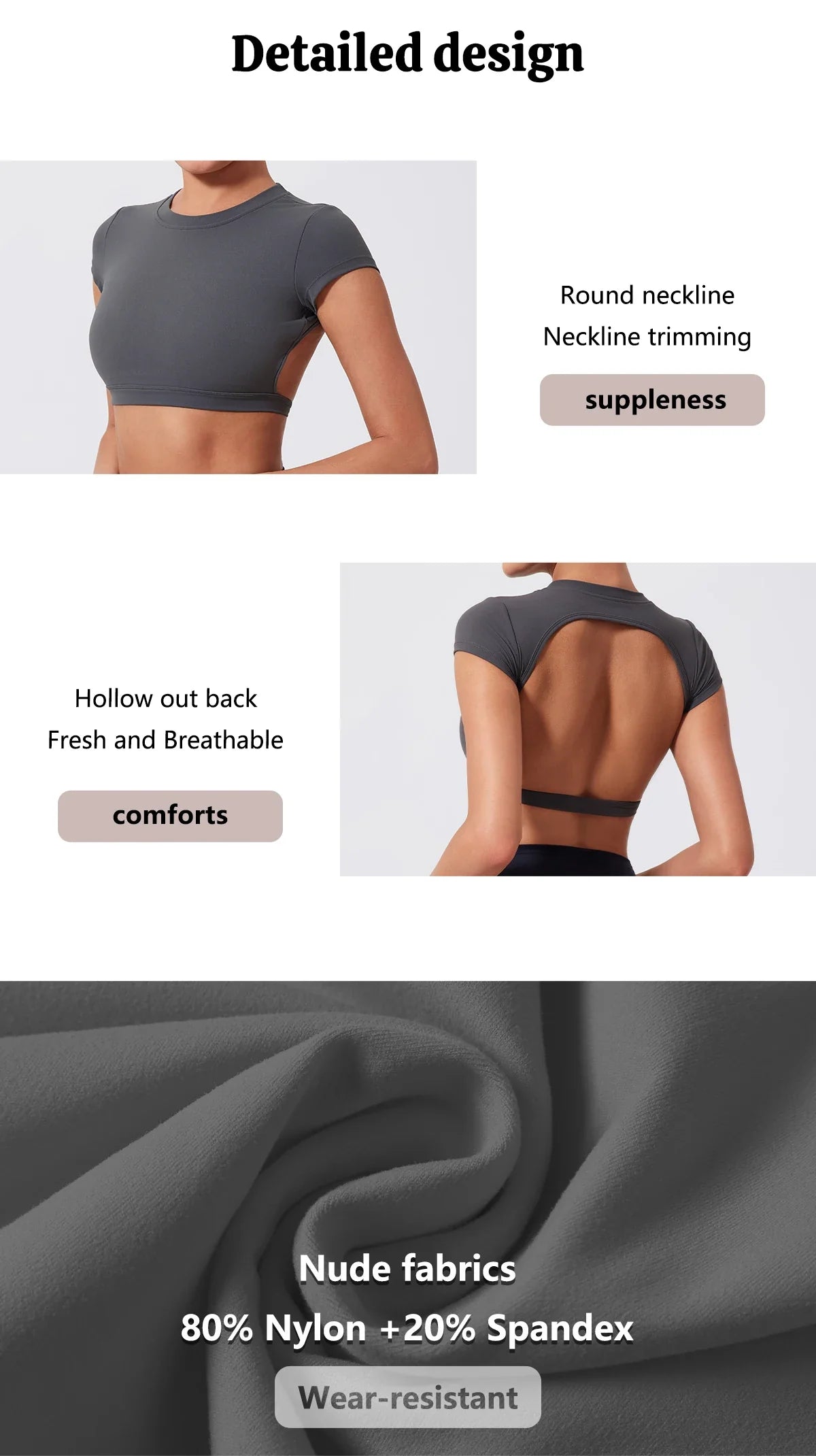 Quick-Dry Yoga Tops