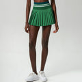 High-Waist Pleated Skort with Pockets for Active Women