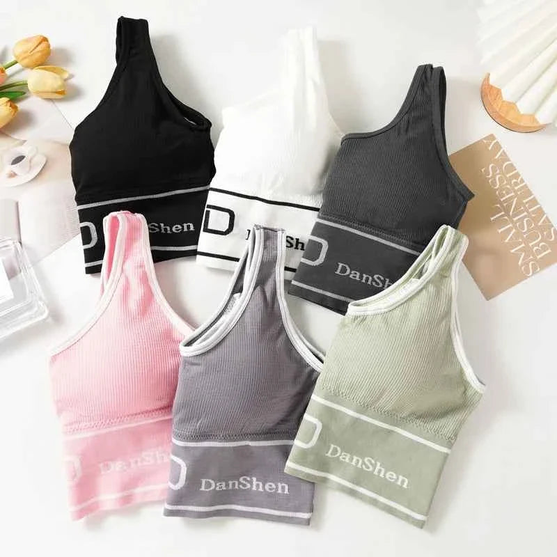 Women's Seamless Wireless Plus Size Sports Bra