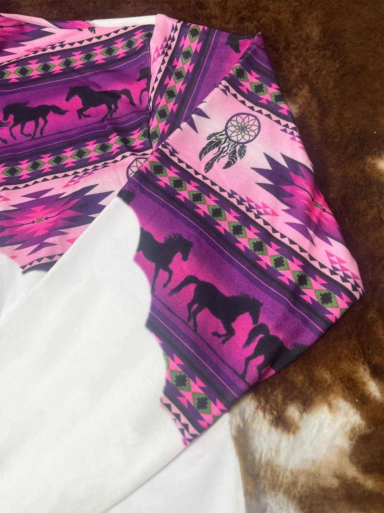 Women's Ethnic Style Retro Print Hoodie