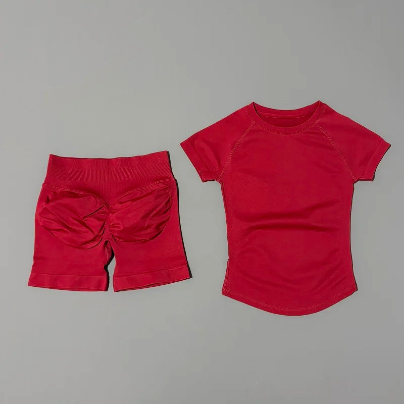 2-Piece Seamless Yoga & Fitness Set for Women