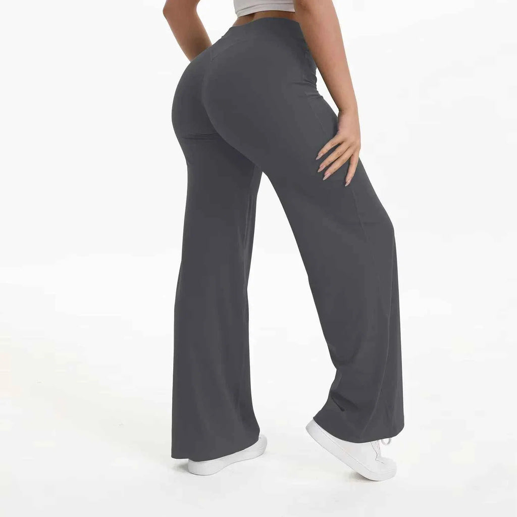 SoftMotion Women's Mid-Waist Yoga Pants