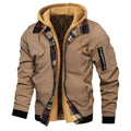 ChillGuard Men's Hooded Jacket - Stylish Two-in-One