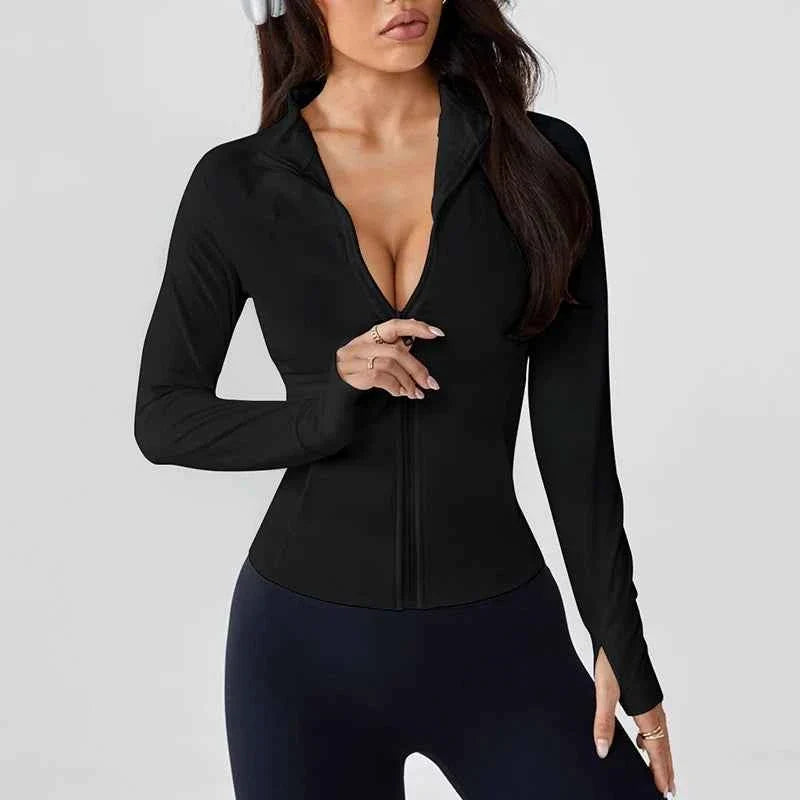 Women's Quick-Dry Yoga Jacket - Autumn/Winter