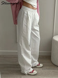 ChicEase High Waist Wide Leg Joggers