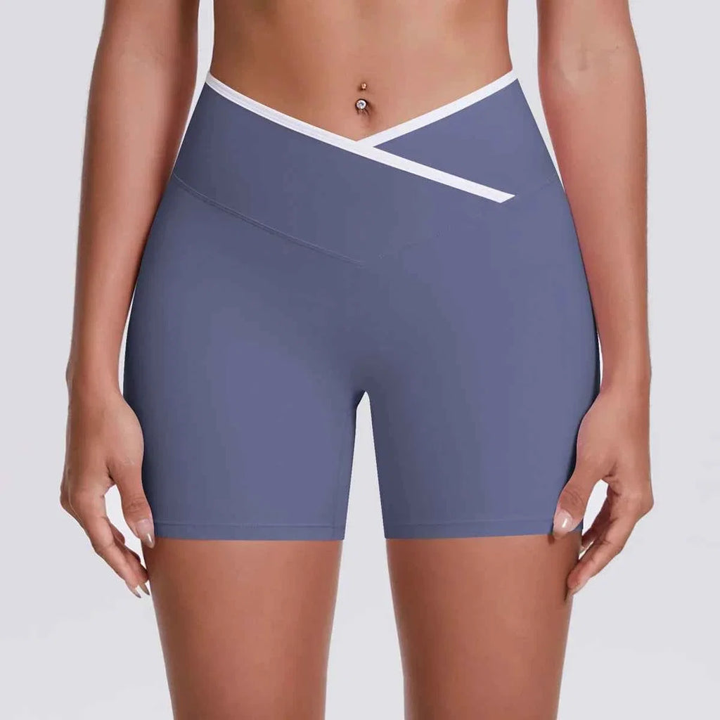 V-Shaped Waist Women's Yoga Fitness Shorts