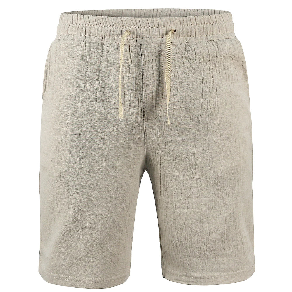 BreezeFit Men's Linen Shorts: Cool, Stylish, Versatile