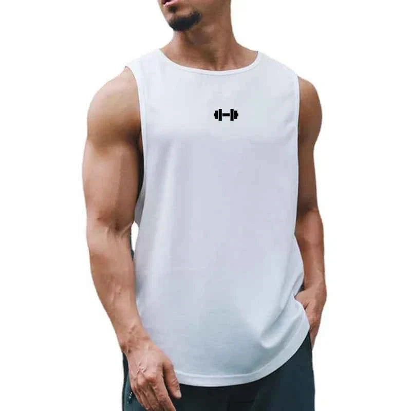 BreezeFit Men's Quick-Dry Gym Tank Top