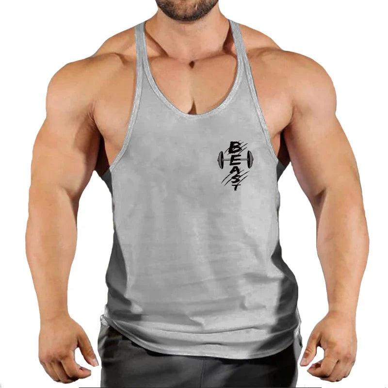 Men's Muscle Gym Tank Top Running Vest