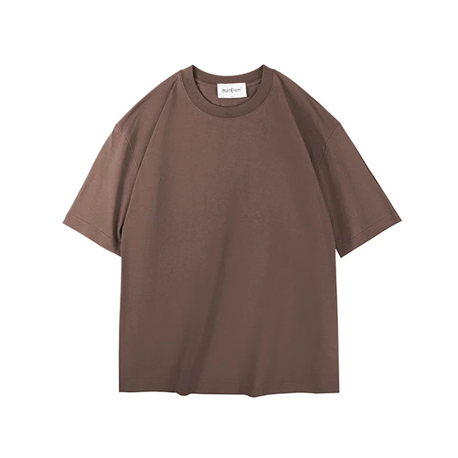 Oversized White Unisex Streetwear T-Shirt