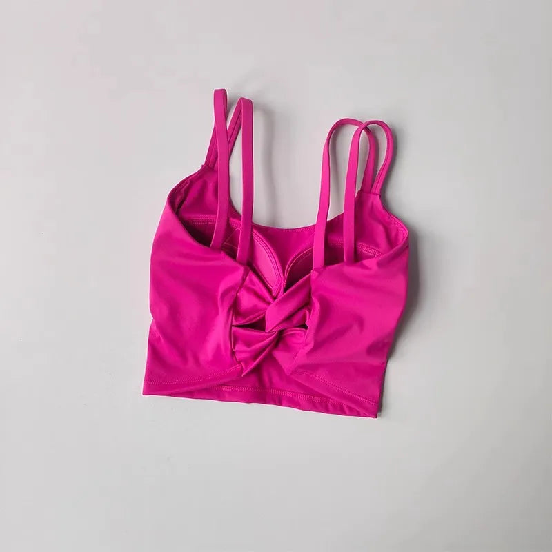 Women's Sports Bras Sexy Push Up Yoga Top