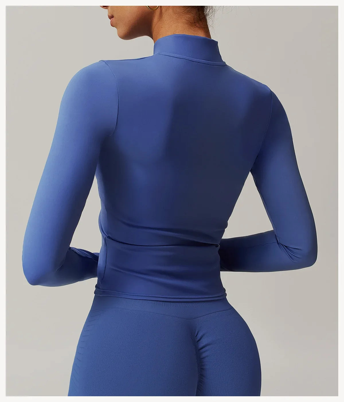 Women Zip Long Sleeve Sports Jacket