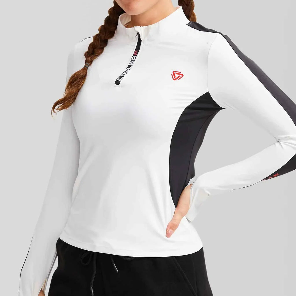 Women's Ice Silk Long Sleeve Running Shirt