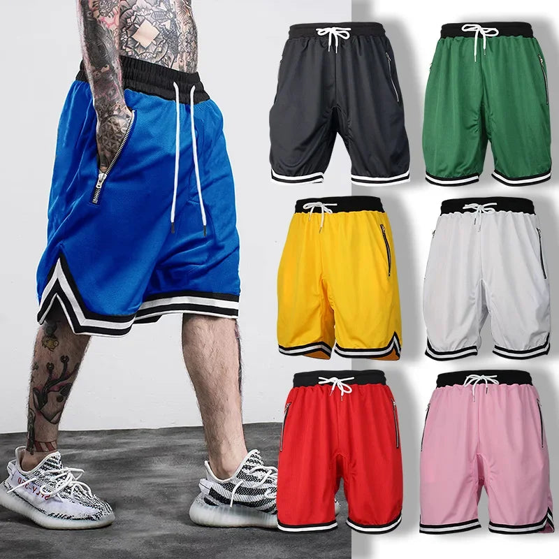 Men's Quick Dry Gym Jogger Shorts, 8 Colors