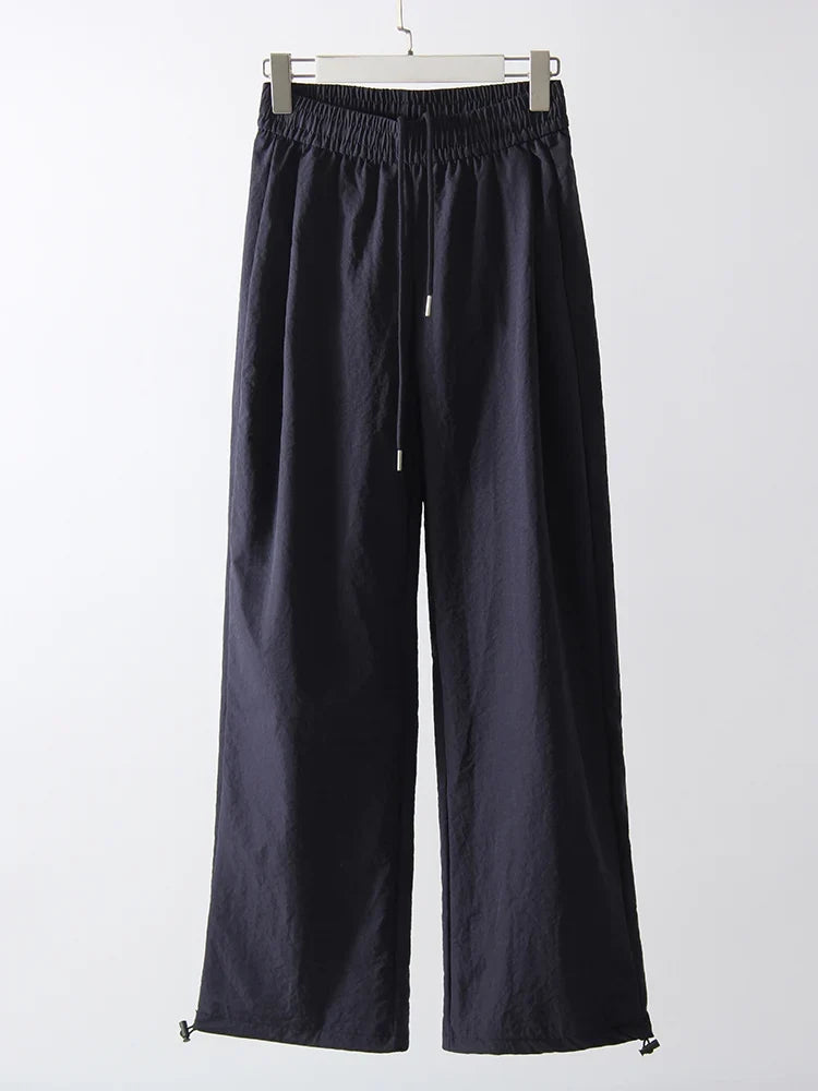 ChicEase High Waist Wide Leg Joggers