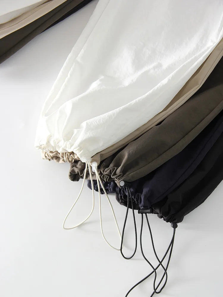 ChicEase High Waist Wide Leg Joggers