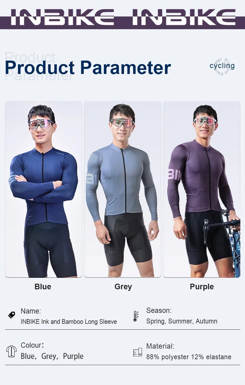 INBIKE Pro Long-Sleeve Cycling Jersey