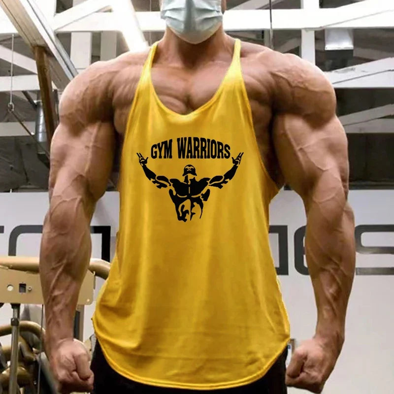 Muscleguys Y-Back Fitness Stringer Tank Top