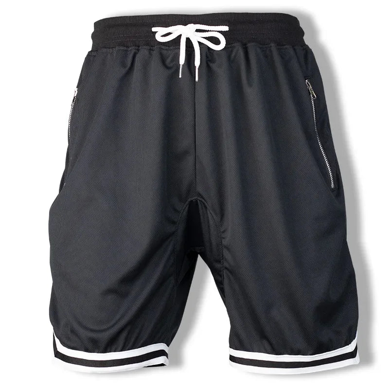 Men's Quick Dry Gym Jogger Shorts, 8 Colors