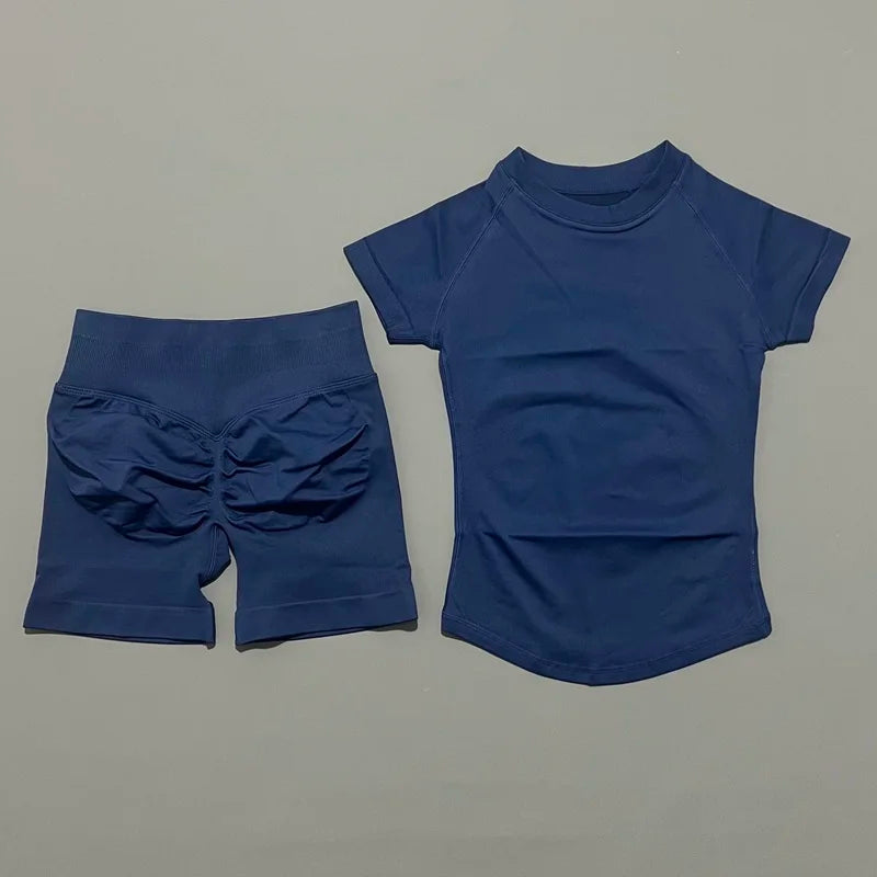 2-Piece Seamless Yoga & Fitness Set for Women
