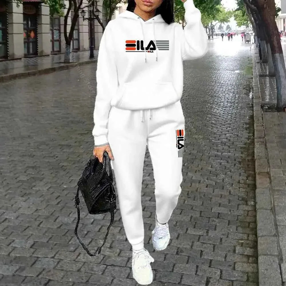Women's Luxury Hoodie & Pants Streetwear Set