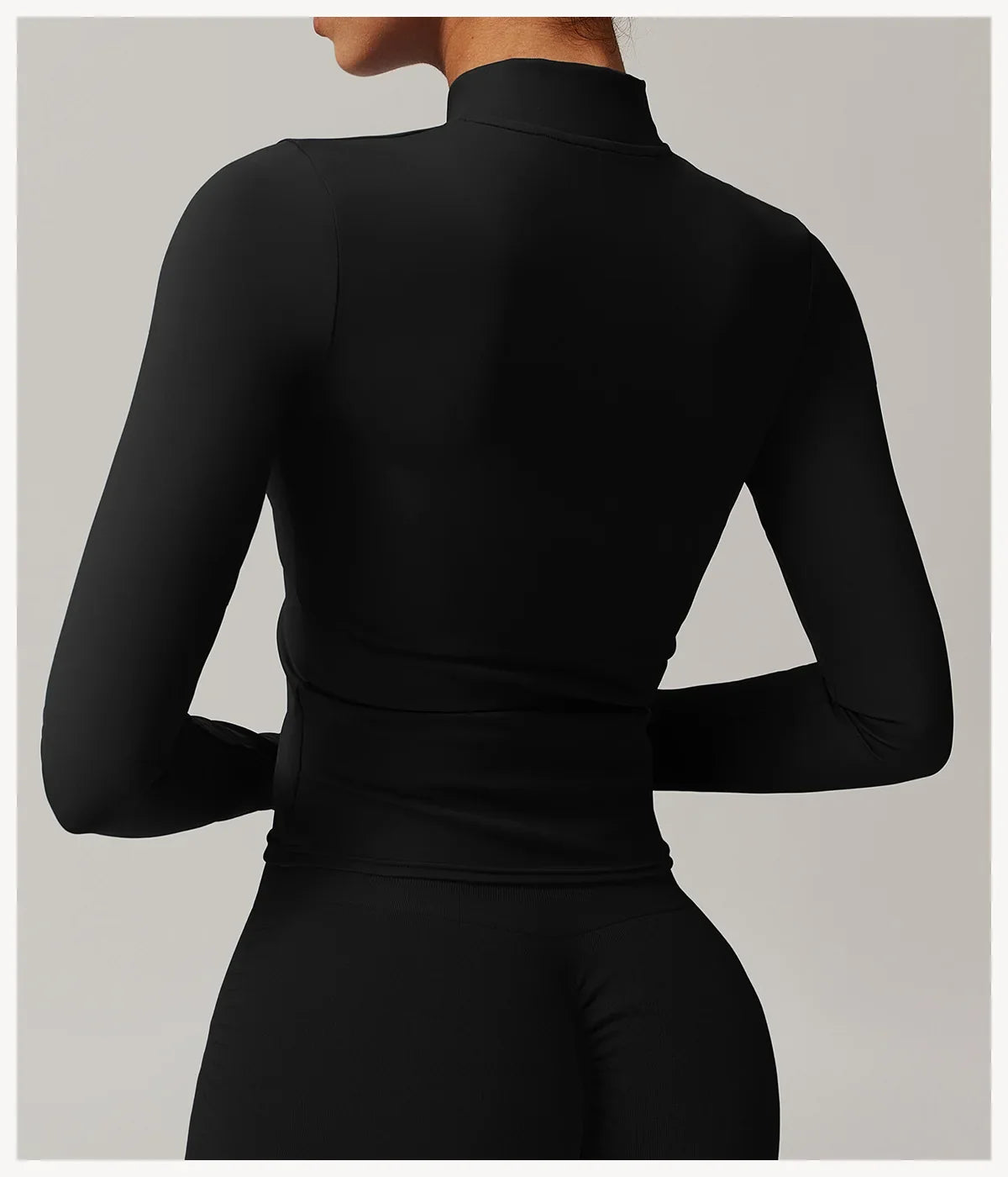 Women Zip Long Sleeve Sports Jacket