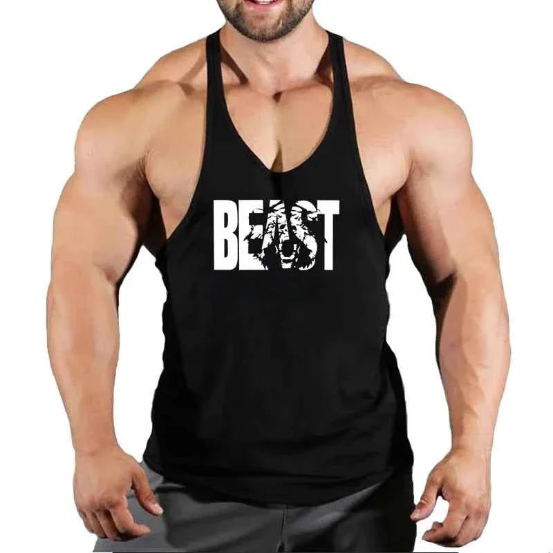 Men's Cotton Gym Tank Top Sleeveless Vest